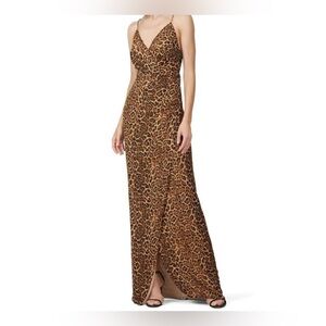 Jay Godfrey Santoro Leopard Print Gown / Maxi Dress - BRAND NEW WITH TAGS